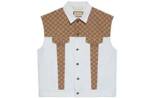 GUCCI Washed Denim Vest
