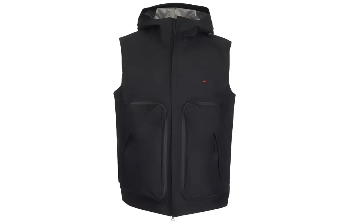 STONE ISLAND STONE ISLAND SS23 Marina Vest Men's Black