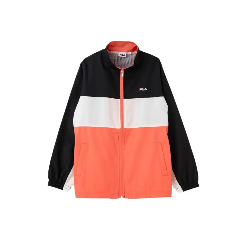 FILA Jackets Unisex Orange Stand Collar Moderate Other