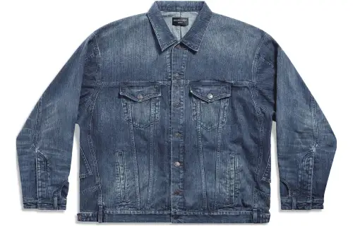 Balenciaga Deconstructed Denim Jacket