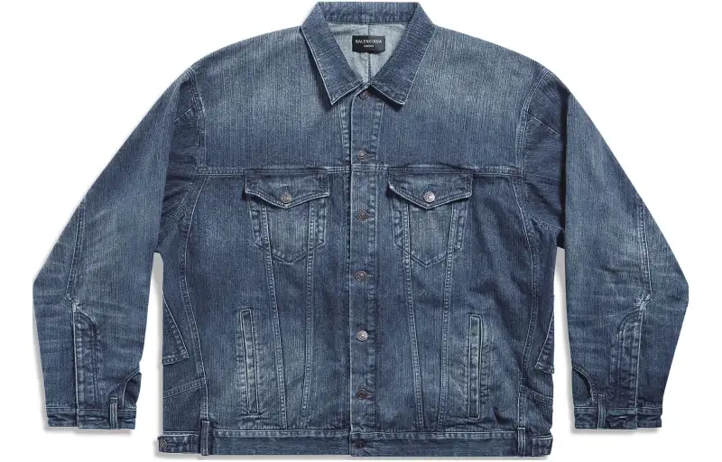 Balenciaga Deconstructed Denim Jacket