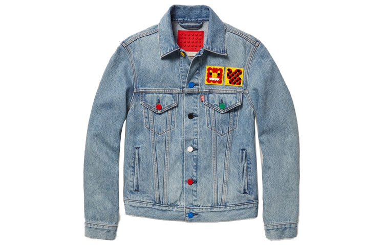 Мужская куртка Levis x LEGO Group (синяя)