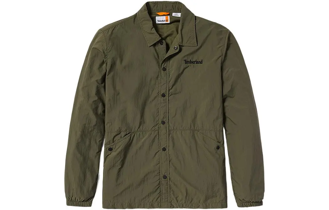 Timberland Waterproof Windbreaker Jacket Men's Army Green