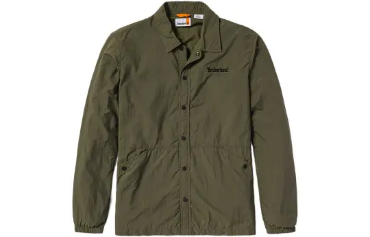 Timberland Waterproof Windbreaker Jacket Men's Army Green