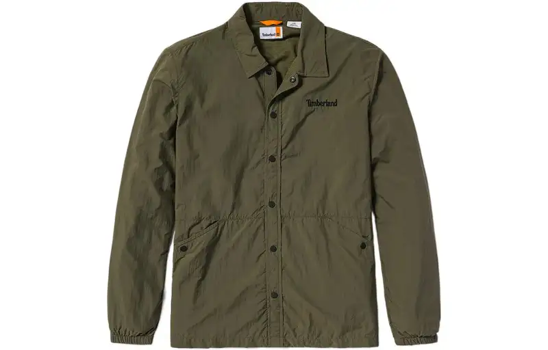 Timberland Waterproof Windbreaker Jacket Men's Army Green