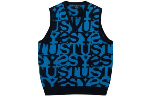 Stussy Stacked Sweater Vest