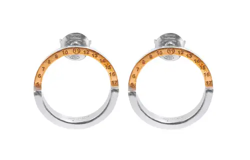 Maison Margiela Silver Earrings Women's Gold/Silver