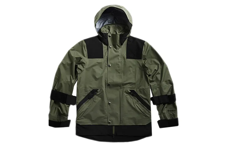 THE NORTH FACE Waterproof, Windproof, And Water Repellent Windbreaker Jacket Men's Green
