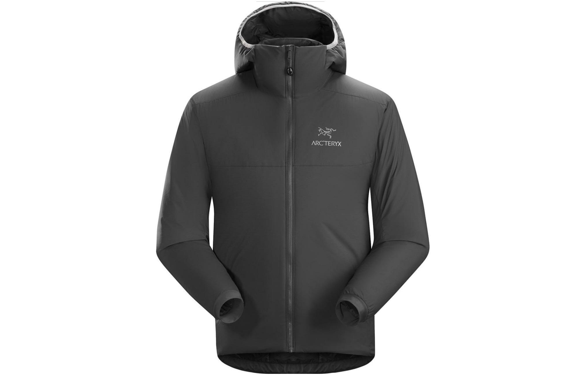 Мужская куртка Arcteryx Atom AR Hoody (черная) — фото 11