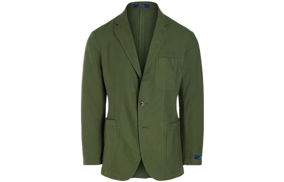Polo Ralph Lauren Business Suits Men's Green Suit Collar Moderate