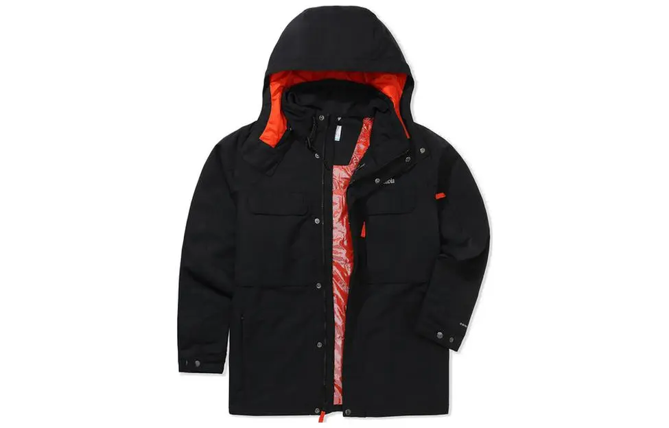 Columbia Waterproof, Windproof, Lightweight Windbreaker Jacket Men's Black