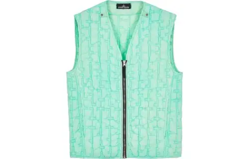 STONE ISLAND Quilted Zipped Gilet