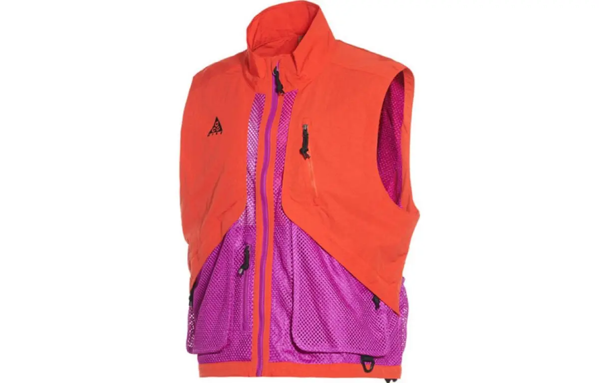 Nike Vests Unisex Red Stand Collar Moderate Other