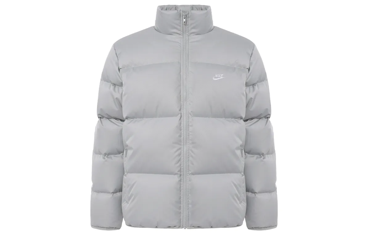 Nike ClubTherma FIT Down Jacket Men's Light Smoke Gray