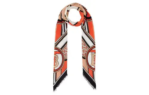 Burberry Scarves Men's Multicolor