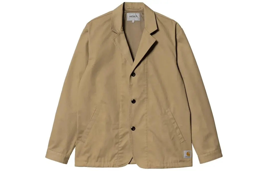 Carhartt WIP Carhartt WIP SS23 Business Suits Men's Brown Suit Collar Moderate Other