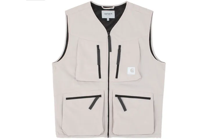 Carhartt WIP Vests Men's Beige V Neck Moderate Other