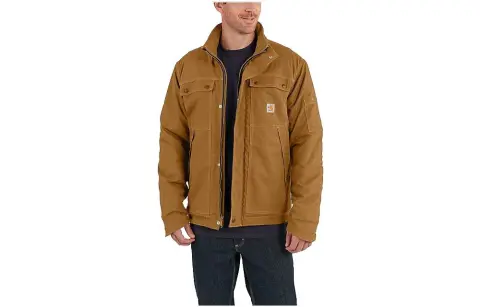 Carhartt Jackets Men's Stand Collar Moderate
