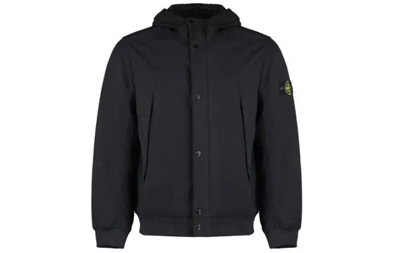 STONE ISLAND Jackets & Coats Men's Black