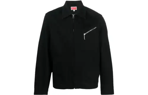【Previous Season】 zip-fastening denim jacket