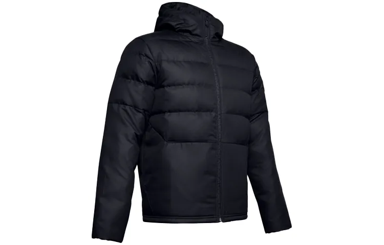 Under Armour Sportstyle Down Jackets Men's Black Hooded Moderate Other