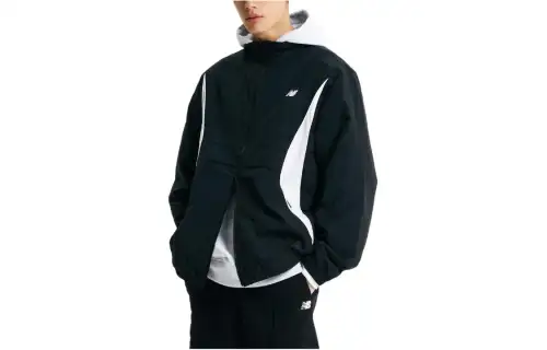 New Balance Jackets & Coats Men's Black