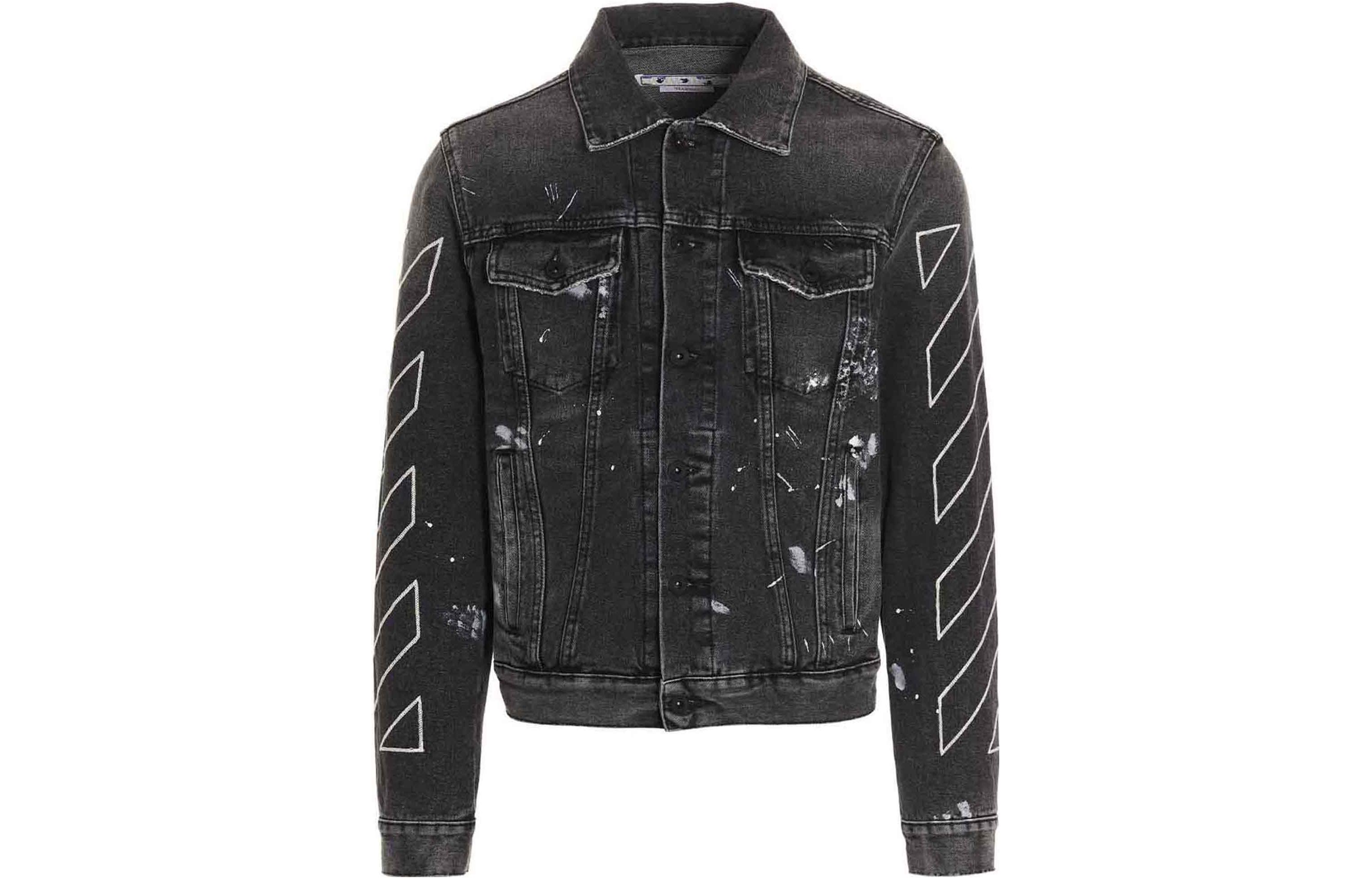 OFF WHITE SS22 Denim Jacket Men's