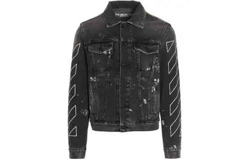 OFF WHITE SS22 Denim Jacket Men's