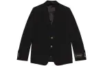 GUCCI Business Suits Men's Black Suit Collar Moderate