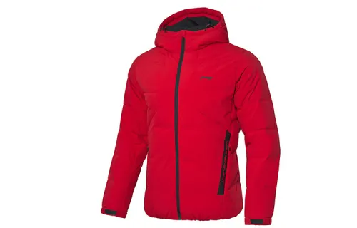 Li Ning Down Jackets Men's Bull Red Hooded Moderate Other