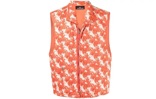 STONE ISLAND Vest Unisex Orange