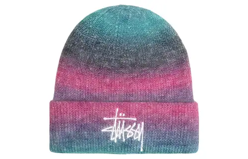 Stussy Spray Stripe Cuff Beanie