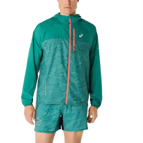 Asics FUJITRAIL Jacket Men's Birch Wood