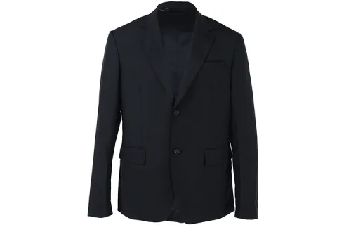 PRADA SS22 Business Suit Coat Men's Black