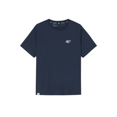 New Balance UNI FROZEN T Shirt Unisex 59 Marine
