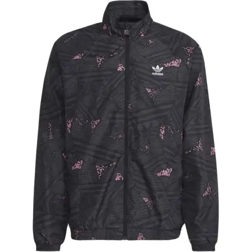 Adidas Originals Jackets Men's Black Stand Collar Moderate Other