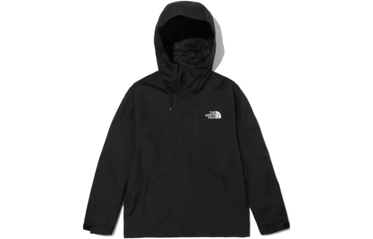 THE NORTH FACE Jackets Men's Black Hooded Moderate Other