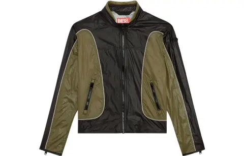 DIESEL Jackets Men's Stand Collar Moderate Other
