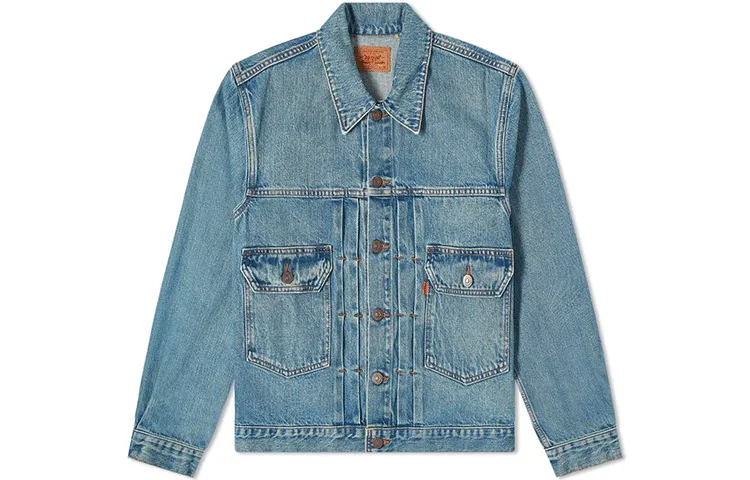 Levis Loose Fit Denim Jacket Men's Blue