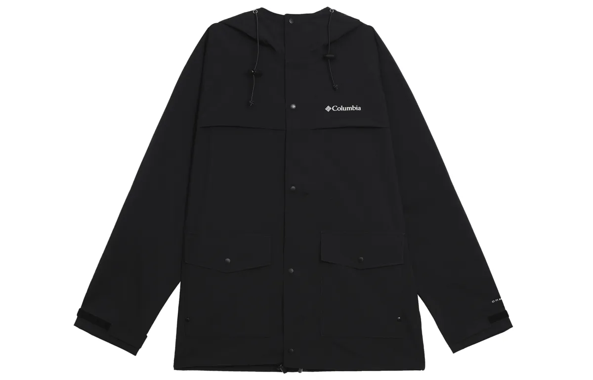 Columbia Jackets Men's Black Hooded Moderate Other