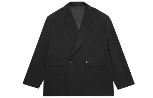 CHINISM Business Suits Unisex Suit Collar Moderate Business Suit