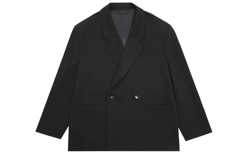 CHINISM Business Suits Unisex Suit Collar Moderate Business Suit
