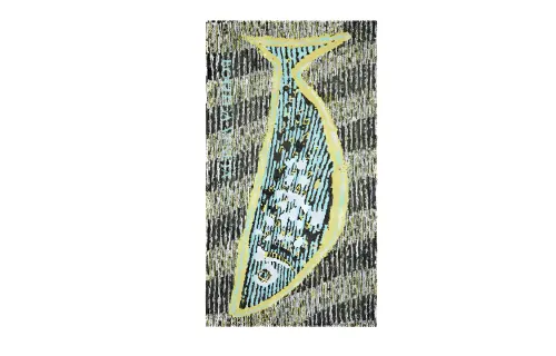 Bottega Veneta Knit Scarves Men's Yellow/Green
