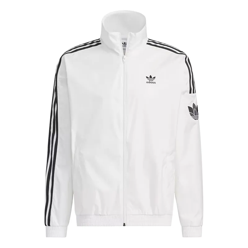 Adidas Originals RETRO TREFOIL Jackets & Coats Unisex Bright White