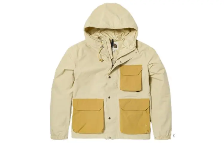 THE NORTH FACE Urban Exploration Waterproof And Windproof Windbreaker Jacket Men's Khaki