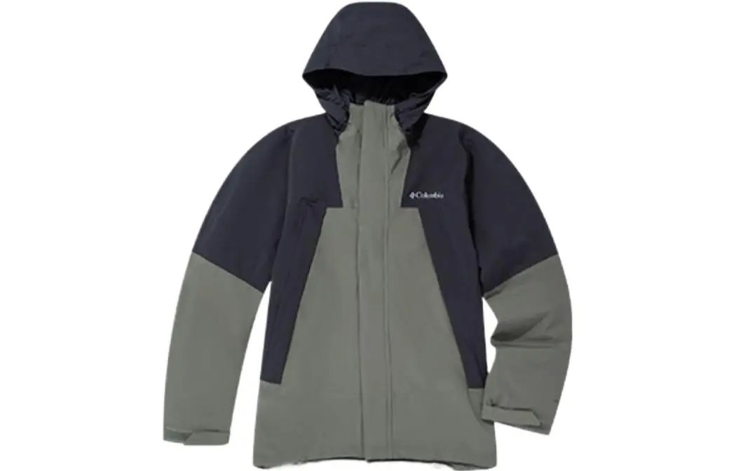 Columbia Omni Heat Windproof And Lightweight Windbreaker Jacket Men's Army Green