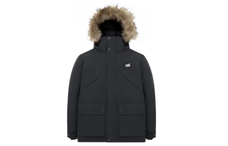 New Balance X TYAKASHA Down Jackets Unisex Black Hooded Moderate Other