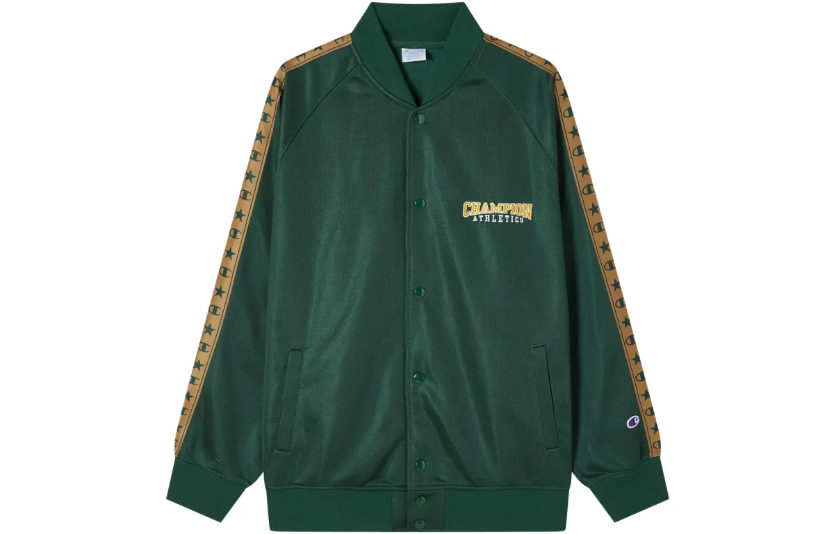 Champion Jackets Unisex Baseball Collar Moderate Straight Fit