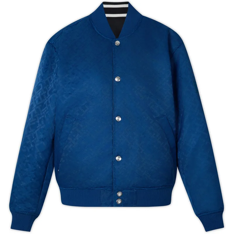Tommy Hilfiger Jackets Men's Baseball Collar Thickened Reversible