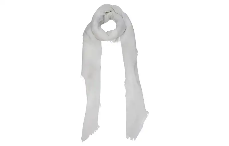 DIOR Knit Scarves Women's White